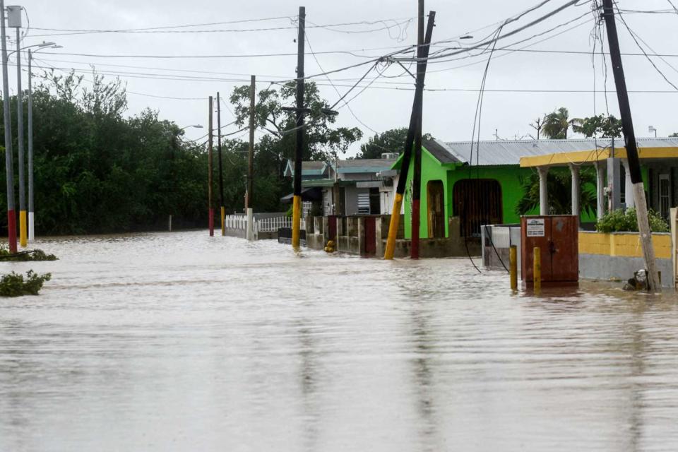 <p>Jose Rodriguez/AFP/Getty</p> Hurricane aftermath
