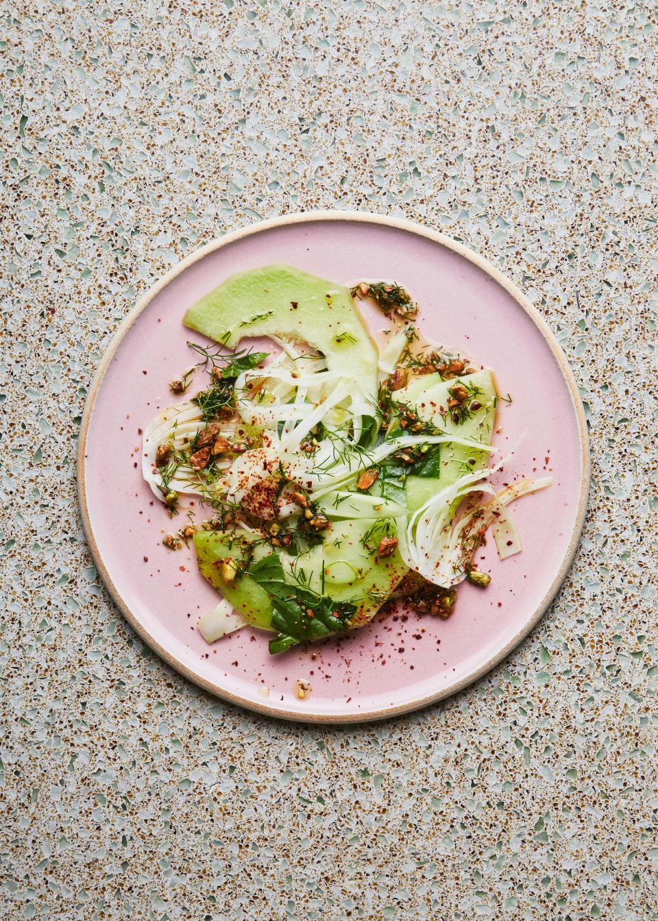 Honeydew and Fennel Salad with Basil