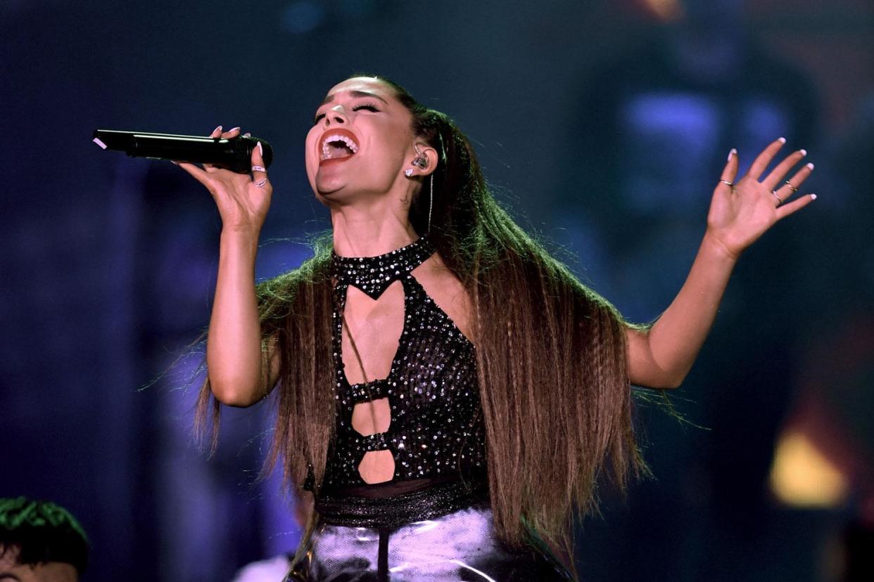 Ariana Grande has been involved in a Twitter spat with Piers Morgan: Kevin Winter/Getty Images for iHeartMedia