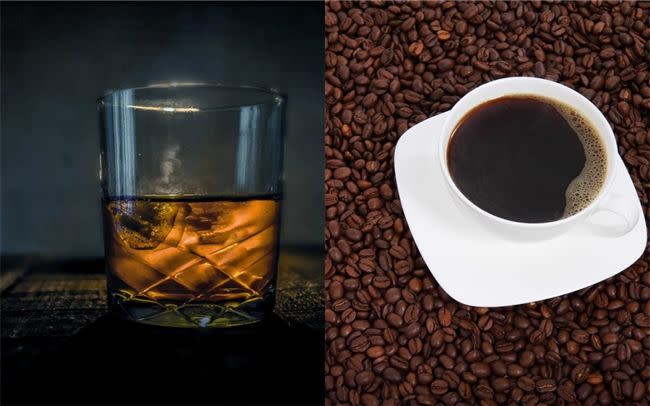 泌尿科醫師指出，咖啡因和酒精會刺激攝護腺體，若想預防攝護腺肥大建議減少攝取量。（圖／Pixabay）