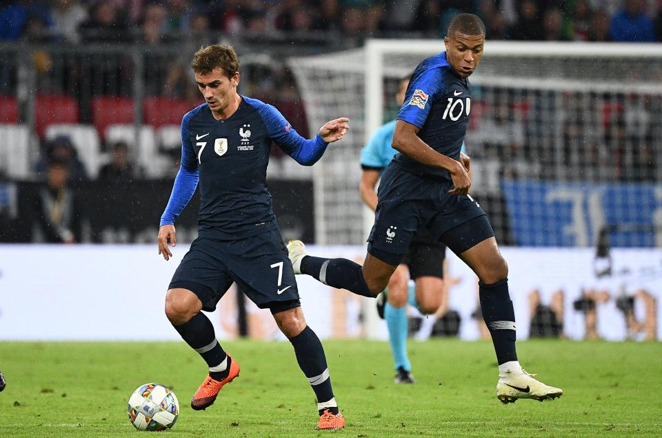 Griezmann – Mbappé, duo du futur ? (AFP)