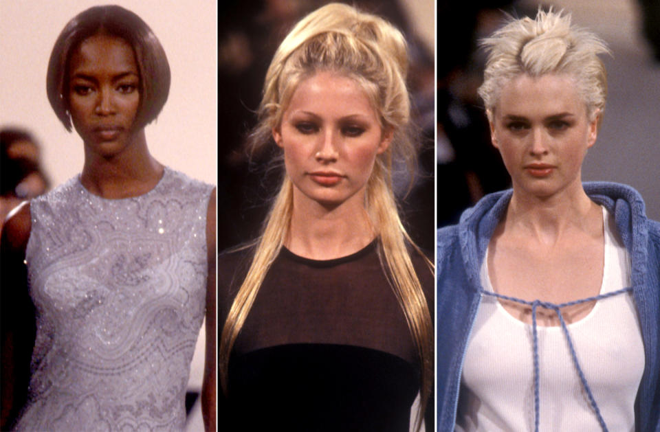 <p>Choppy bobs and piecey blondes were sooo 1997. (Photo: Fashion Anthology) </p>