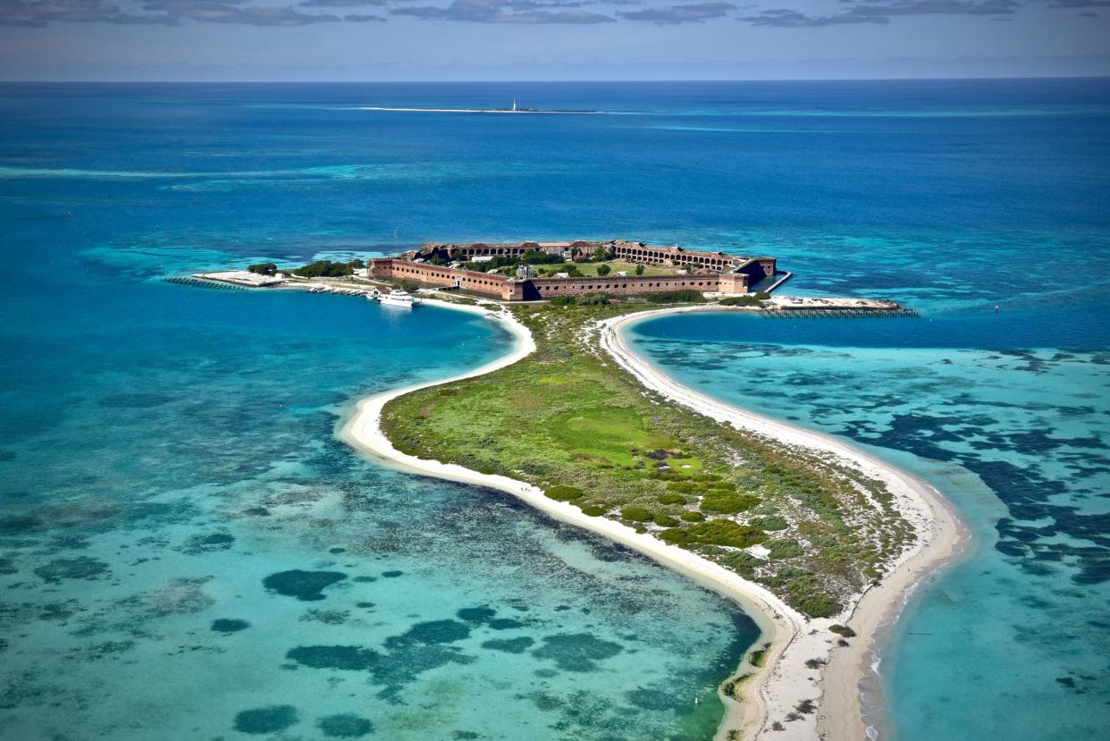 Seaplane photography in the Dry Tortugas