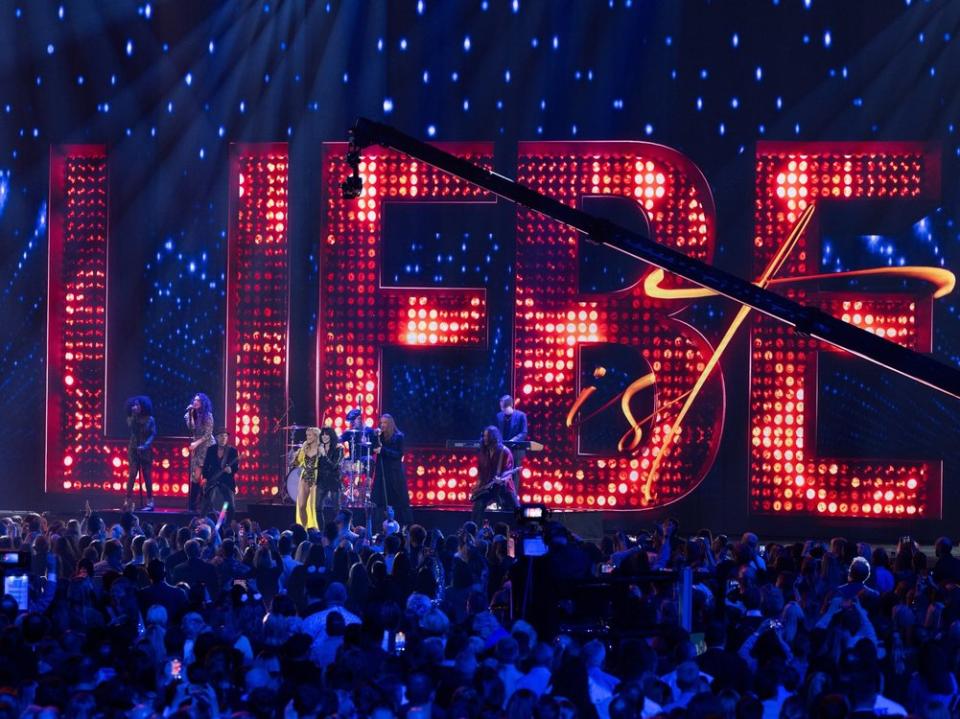 "Die Helene Fischer Show" steht auch unter dem Motto "Liebe". (Bild: ZDF / Sandra Ludewig)