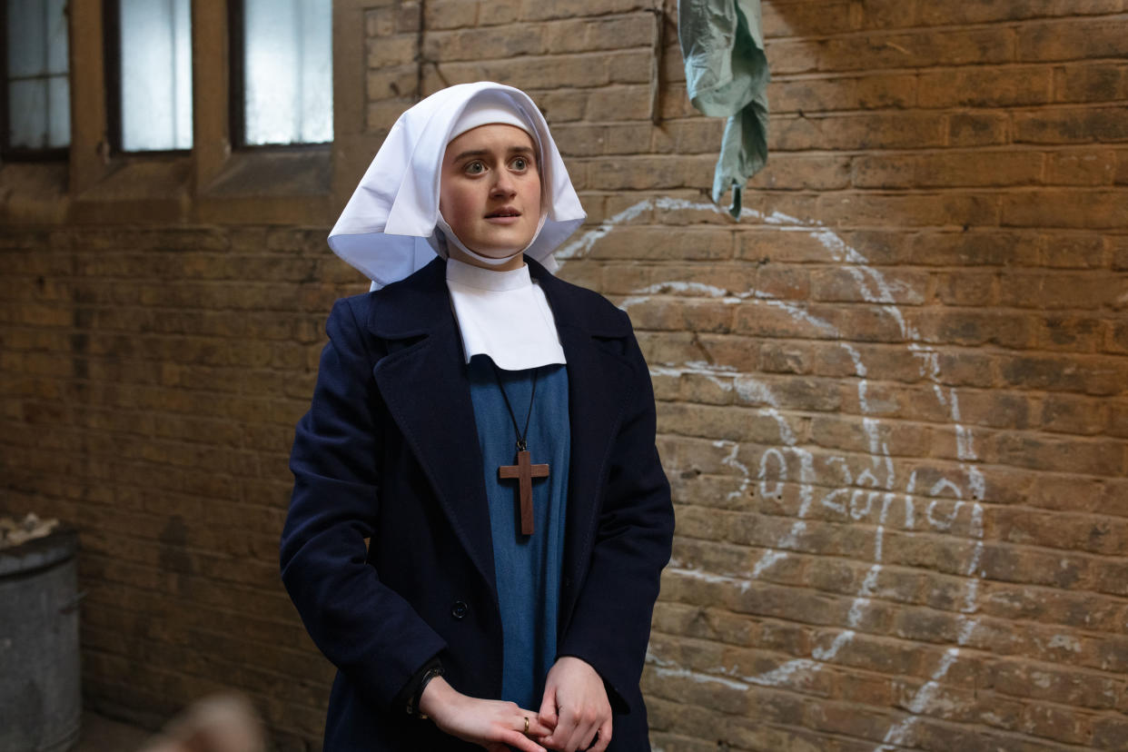 Call the Midwife's Sister Frances. (BBC / Nealstreat Productions / Sophie Mutevelian)