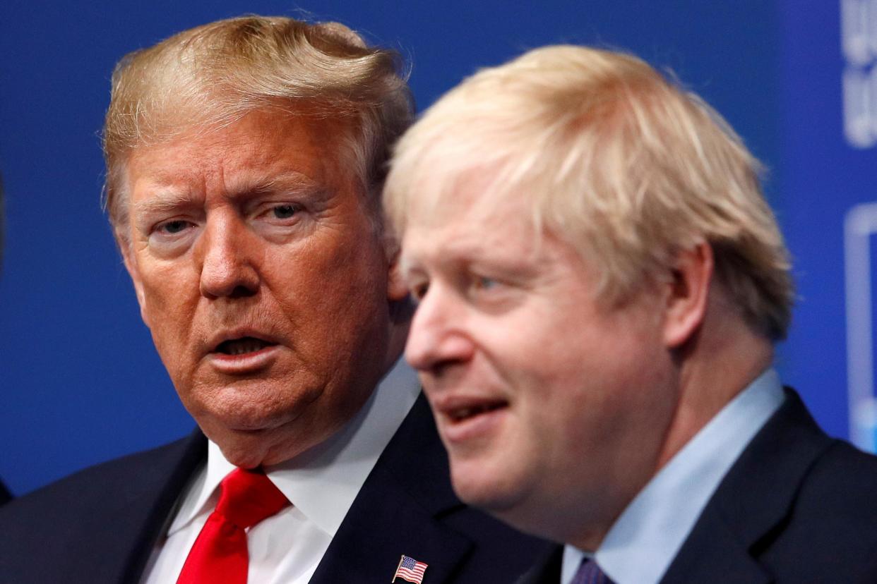 Boris Johnson defied repeated warnings from Donald Trump to rule that Huawei could play a role in the UK's 5G network: REUTERS