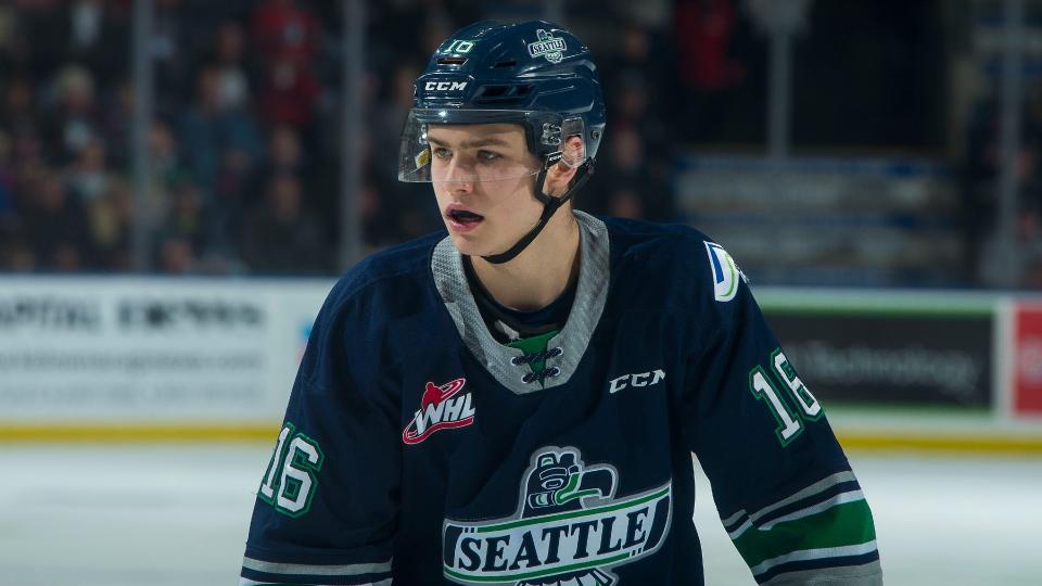 Kai Uchacz was named captain of the Red Deer Rebels on Friday, despite having previously faced discipline for a racist taunt towards a teammate. (Photo by Marissa Baecker/Getty Images)
