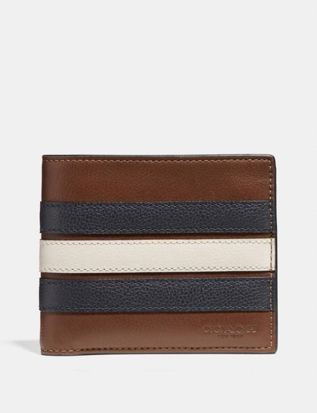 Coach 3-In-1 Wallet With Varsity Stripe