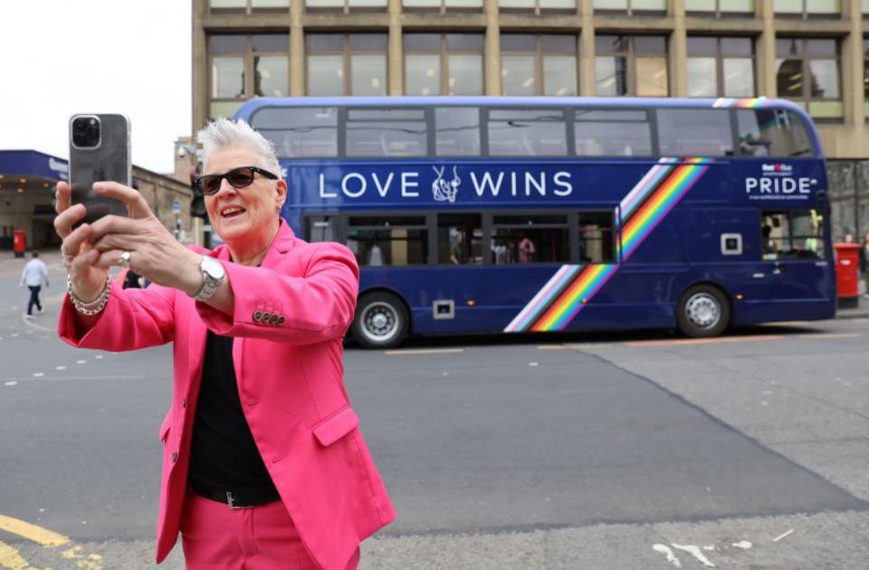 Glasgow Times: Musician and songwriter Horse McDonald in her role as Queen of Glasgow's Pride