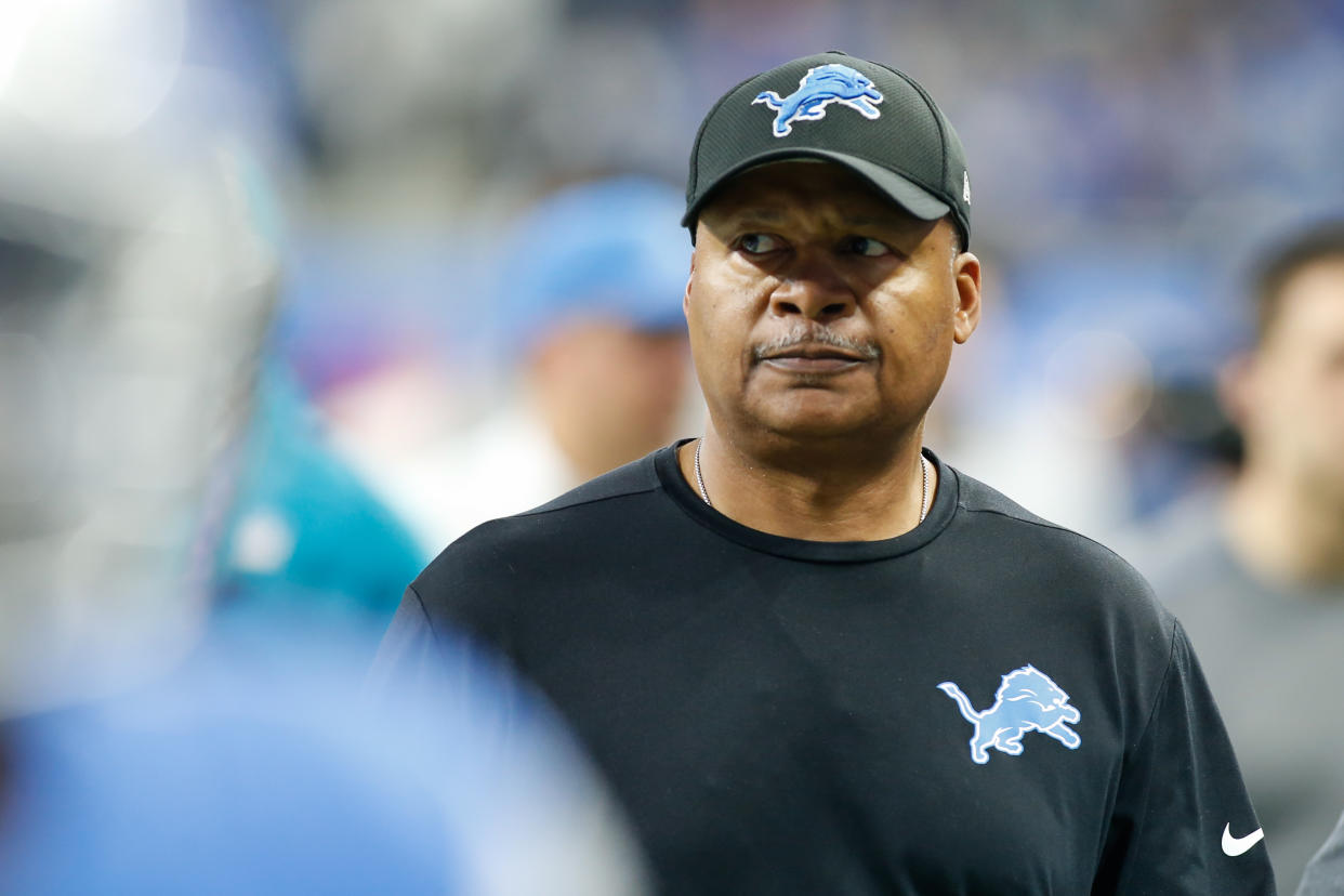 Jim Caldwell last coached the Detroit Lions from 2014 to 2017. (Photo by Scott W. Grau/Icon Sportswire via Getty Images)