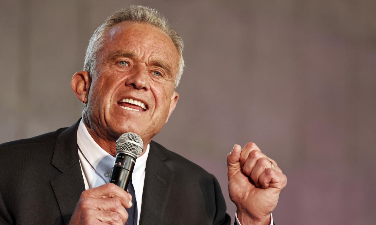 <span>Robert F Kennedy Jr promised to appoint a special counsel ‘to investigate whether prosecutorial discretion was abused for political ends in this case’.</span><span>Photograph: Mario Tama/Getty Images</span>