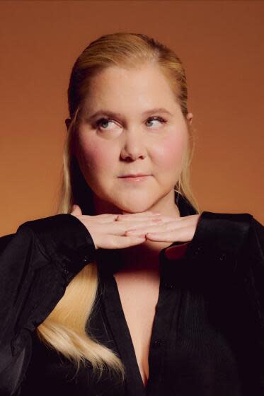 NEW YORK - MAY 2, 2024: Amy Schumer in New York on Thursday, May 2, 2024. (Evelyn Freja / For The Times)