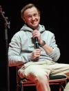 <p>Tom Felton takes the stage at TGS Toulouse Occitanie in Toulouse, France, on Nov. 28.</p>