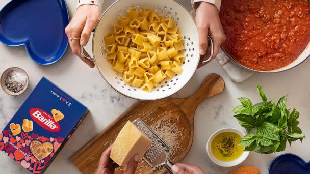 PHOTO: New Barilla Love pasta with sauce, parmesan and herbs. (Barilla)