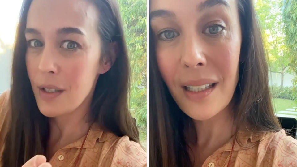 Megan Gale has shared that she's reassessing her life and priorities following the tragic death of her brother Jason in July. Photo: Instagram/MeganKGale