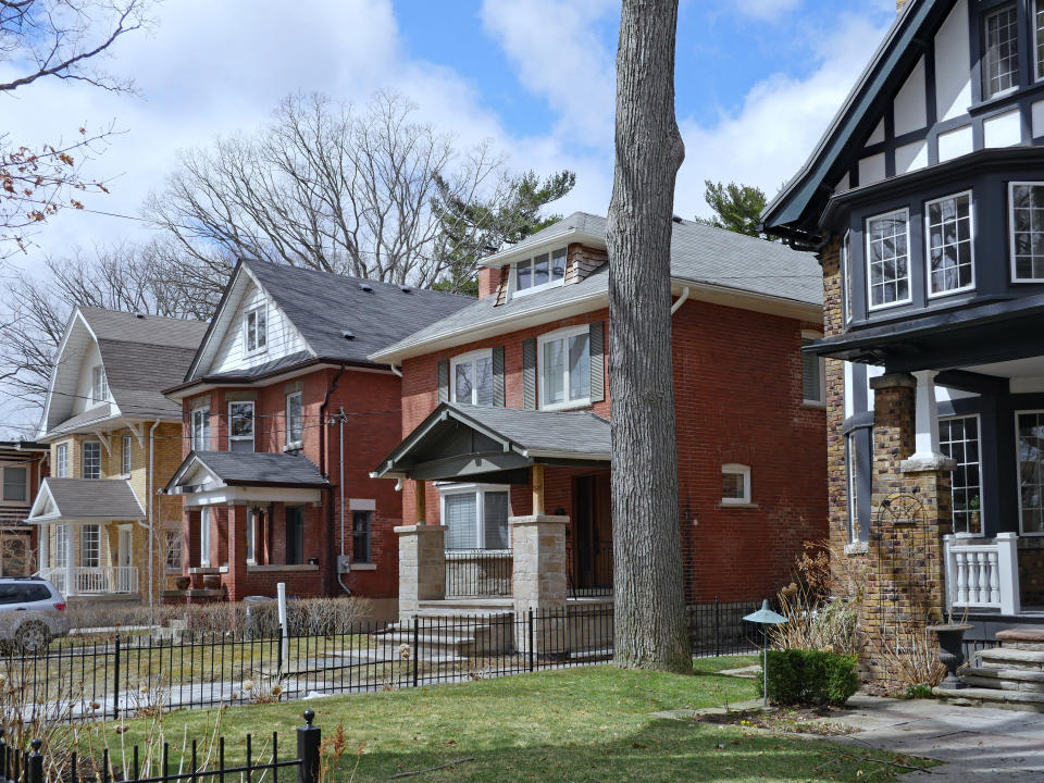 Detached home prices in the GTA are up 10.5 per cent from last year (Getty)