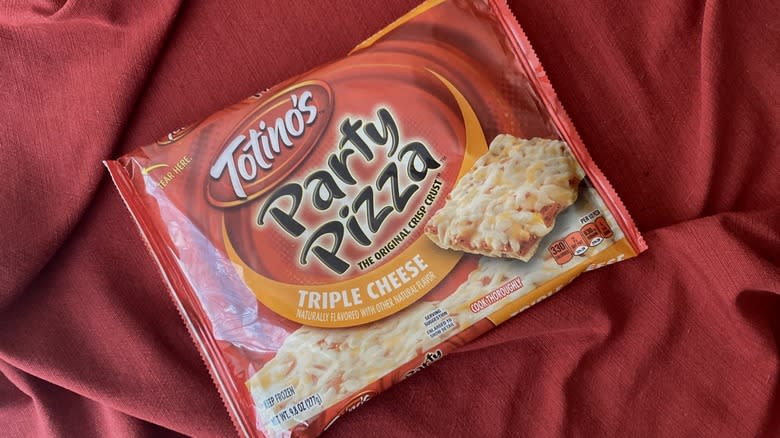 Totino's frozen cheese pizza