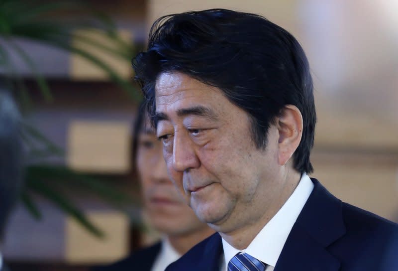 北韓7日早晨發射長程（洲際）彈道飛彈，日本首相安倍晉三召集閣員緊急會商（美聯社）