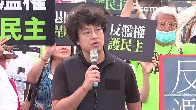 民進黨「反濫權 護民主」花蓮首發場宣講