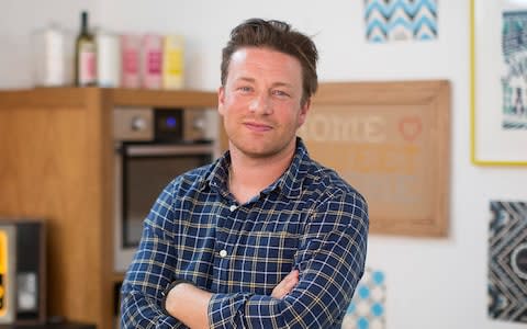 Jamie Oliver, the TV chef, is among those who have called for such labels to be placed on sugary drinks - Credit: Simon Dawson/Bloomberg News