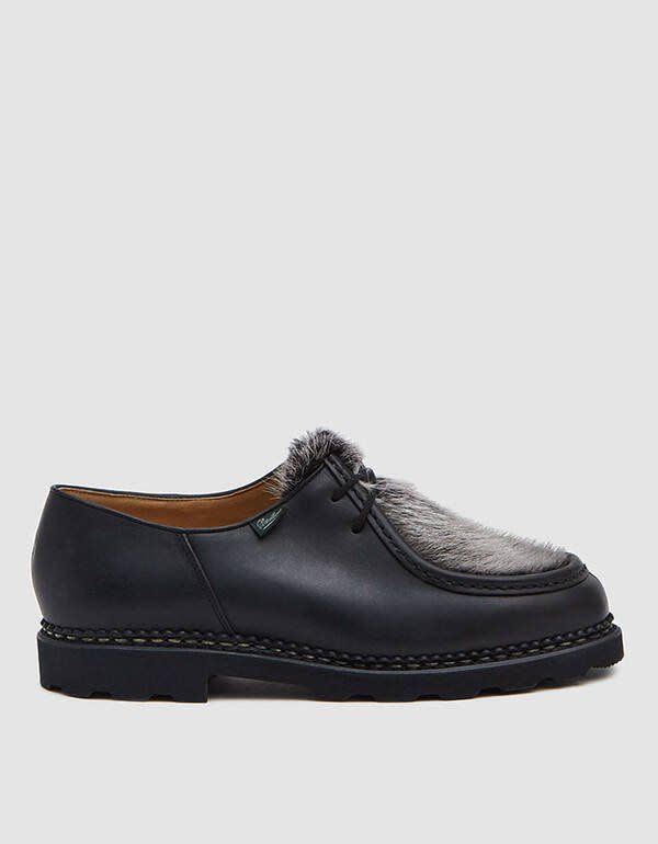 Michael Derby Shoe in Black