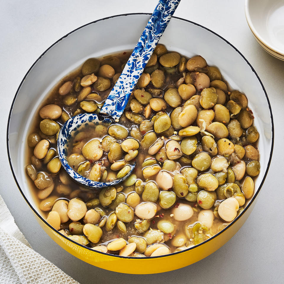 Stewed Lima Beans