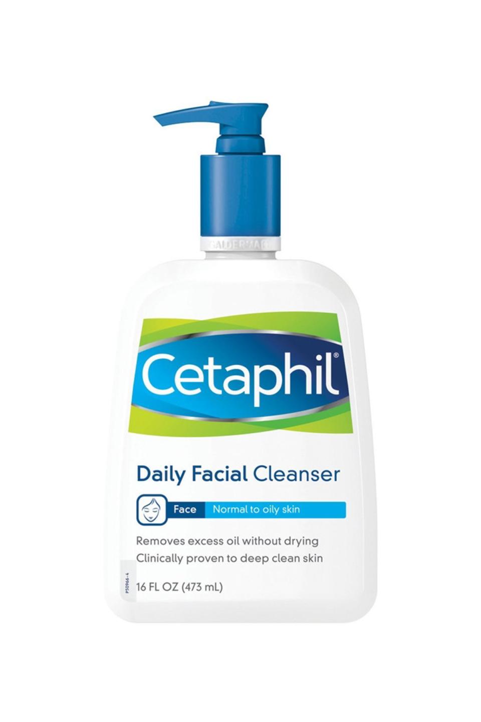 <p><strong>Cetaphil</strong></p><p>Walmart.com</p><p><strong>$9.52</strong></p><p><a href="https://go.redirectingat.com?id=74968X1596630&url=https%3A%2F%2Fwww.walmart.com%2Fip%2FCetaphil-Daily-Facial-Cleanser-Face-Wash-For-Normal-to-Oily-Skin-16-Oz%2F10317221&sref=https%3A%2F%2Fwww.goodhousekeeping.com%2Fbeauty%2Fanti-aging%2Fg25577175%2Fbest-face-wash-dry-skin%2F" rel="nofollow noopener" target="_blank" data-ylk="slk:Shop Now;elm:context_link;itc:0;sec:content-canvas" class="link ">Shop Now</a></p><p>When the GH Beauty Lab conducted a test on 17 different cleansers, this was the consumer favorite. Though it's labeled for normal to oily skin, it ranked the high among testers with dry and sensitive skin. "This <strong>didn't overdry or make my skin feel stripped</strong>," a Lab tester reported. "My face even appears smoother," another said.</p>