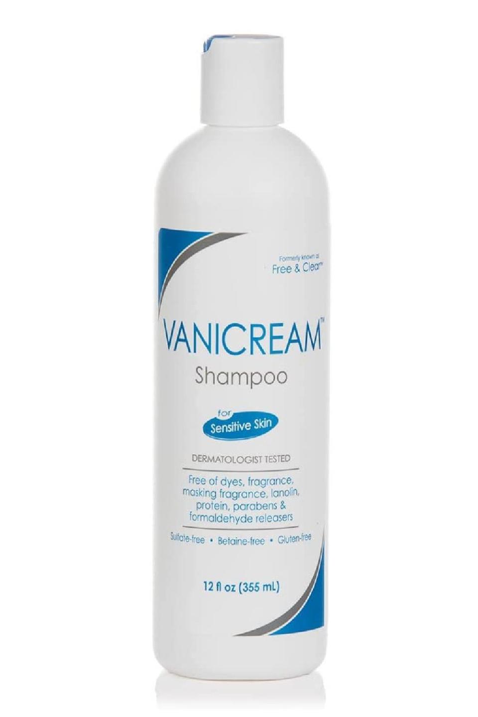 11) Vanicream Shampoo