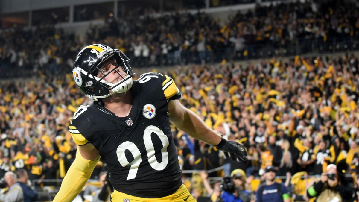 LOOK: Steelers' T.J. Watt ties James Harrison's franchise career sack  record with big Week 1 