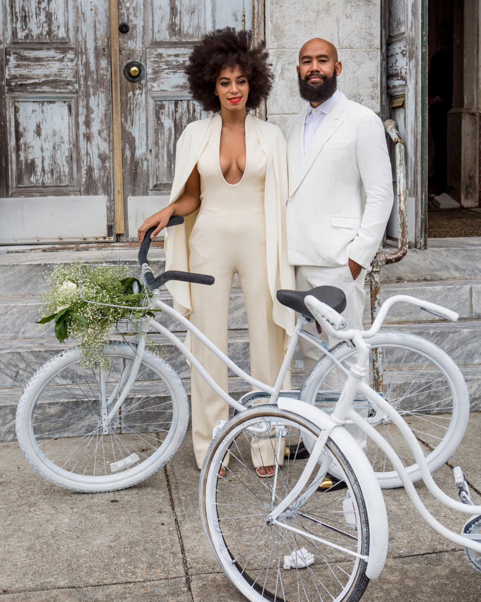 Alan Ferguson and Solange Knowles