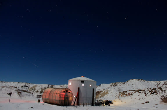 The Mars Society's Mars Desert Research Station near Hanksville, Utah, has been a base for many simulated missions to the Red Planet.