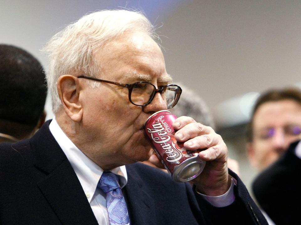 warren buffett cherry coke