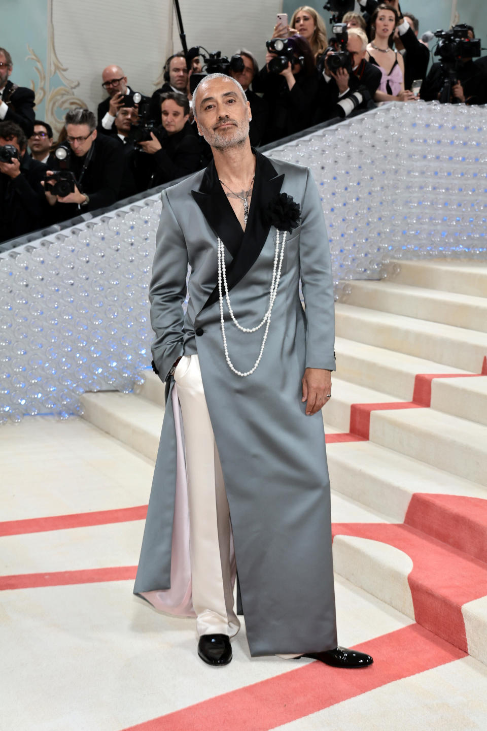 Taika Waititi attends The 2023 Met Gala Celebrating "Karl Lagerfeld: A Line Of Beauty" at The Metropolitan Museum of Art