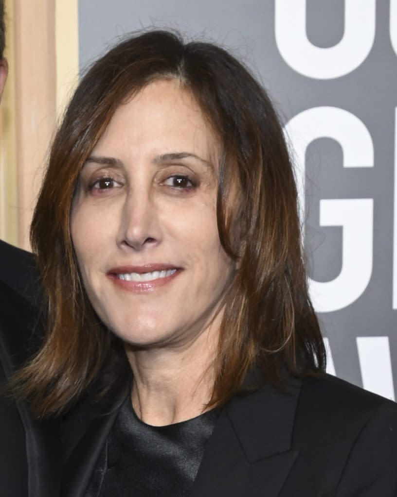 Steven Siebert and Leslie Siebert at the 80th Annual Golden Globe Awards held at The Beverly Hilton on January 10, 2023 in Beverly Hills, California. (Photo by Michael Buckner/Variety via Getty Images)