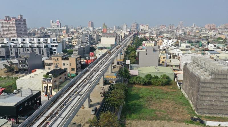 陳其邁視察捷運岡山路竹延伸線進度