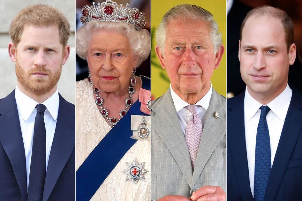 Prince William, Queen Elizabeth, Prince Charles and Prince William | CHRIS JACKSON/AFP via Getty Images; ALASTAIR GRANT/AFP via Getty Images; Tim Rooke - Pool/Getty Images; Max Mumby/Indigo/Getty Images