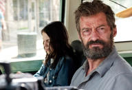 <p>Hugh Jackman’s brooding, brutal <a rel="nofollow" href="https://www.yahoo.com/movies/logan-lets-talk-about-that-final-scene-spoilers-223803097.html?soc_src=mail&soc_trk=ma" data-ylk="slk:Wolverine swan song;elm:context_link;itc:0;sec:content-canvas;outcm:mb_qualified_link;_E:mb_qualified_link;ct:story;" class="link  yahoo-link">Wolverine swan song</a> proves to be his most profane — and profound — <i>X-Men</i> installment. Essentially a twisted family-road-trip movie, set in post-apocalyptic America, <i>Logan</i> has a surprising heart under all the bleepin’ and bloody R-rated action. —<i>M.E.</i> (Photo: 20th Century Fox)<br><br></p>