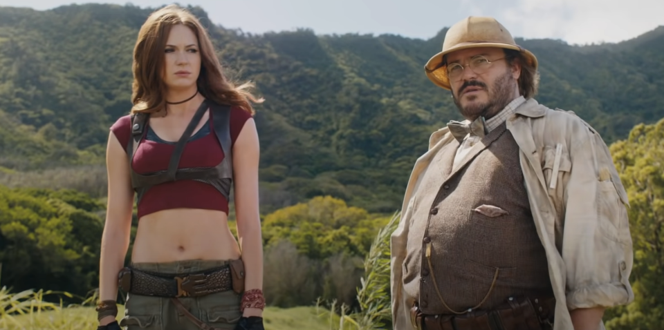 Screenshot from "Jumanji: Welcome to the Jungle"