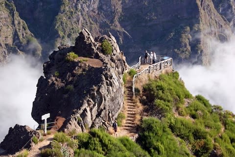 Mountain views in Madeira - Credit: GETTY