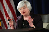 <p>Yellen, who made history as the first woman to chair the Federal Reserve from 2014 to 2018, would make history again (if confirmed by Senate) by serving as <a href="https://buildbackbetter.gov/nominees-and-appointees/janet-yellen/" rel="nofollow noopener" target="_blank" data-ylk="slk:Treasury secretary;elm:context_link;itc:0;sec:content-canvas" class="link ">Treasury secretary</a>. </p>