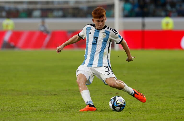 Valentín Barco disputará un torneo con la selección argentina en 2024, ¿será la Copa América?