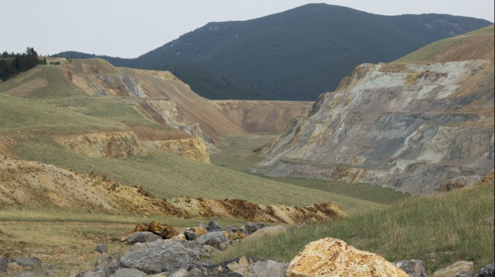 Part of the Zortman and Landusky mining sites, photographed in September 2021. (Photo: Katy Spence / Montana Environmental Information Center via Montana Free Press)