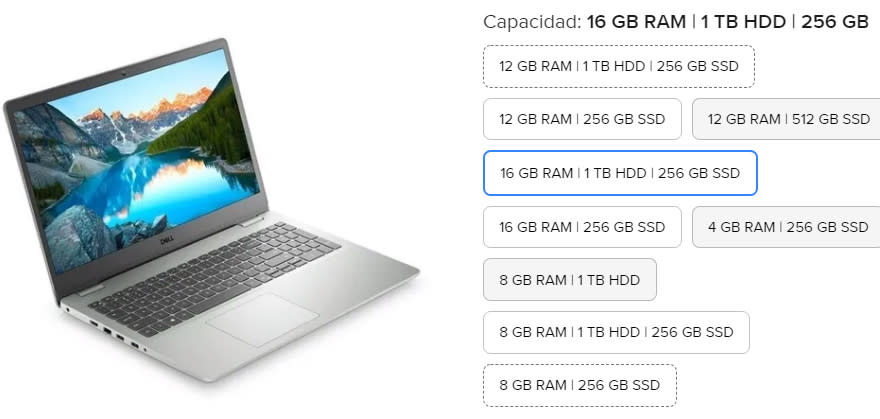 Mercado Libre: algunos vendedores de notebooks ofrecen la posibilidad de configurar el equipo con distintas cantidades de memoria RAM. ¿Cuánta conviene?