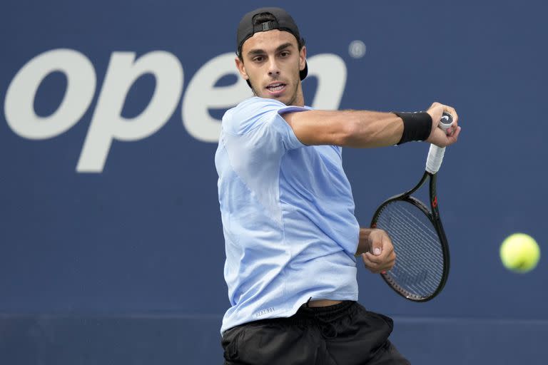 Francisco Cerúndolo, el mejor rankeado del equipo argentino de Copa Davis