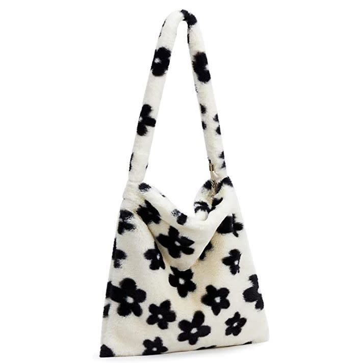 12) Fluffy Furry Tote Bag