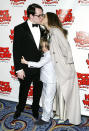 <p class="MsoNormal">That’s one loving family! Matthew Broderick shared a smooch with wife of 15 years Sarah Jessica Parker and 9-year-old son James Wilkie at the afterparty for the opening night of his new Broadway musical "Nice Work If You Can Get It" Tuesday evening. Broderick plays a rich playboy from the 1920s who falls for a woman making a living as a bootlegger in the Gershwin show. With his history of huge success on Broadway with “The Producers,” coupled with the good reviews “Nice Work” has gotten thus far, we can understand why his family is so thrilled! (4/24/2012)</p>