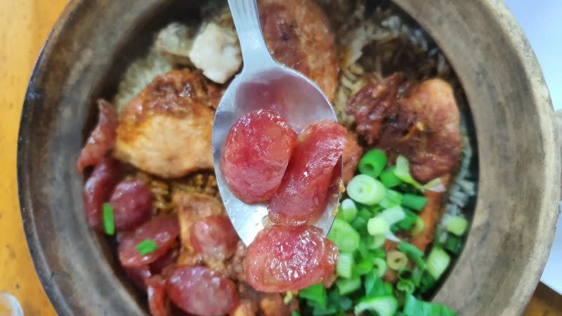 Bowl - chinese sausage