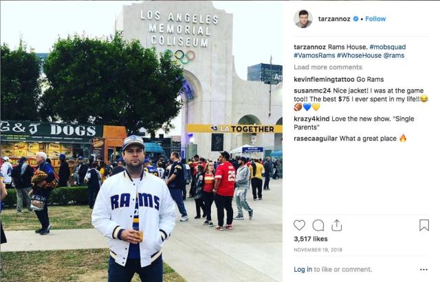 LA Rams return to Los Angeles Memorial Coliseum as LeBron James and Red Hot  Chili Peppers see win over Seattle Seahawks