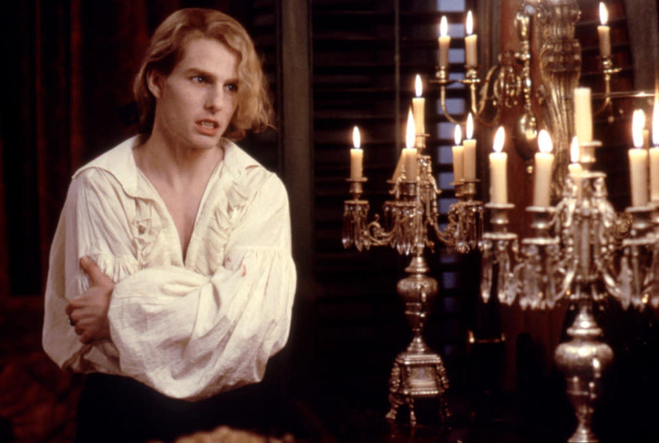 LESTAT DE LIONCOURT MOVIE: <a href="http://movies.yahoo.com/movie/1800227659/info" data-ylk="slk:Interview with the Vampire" class="link ">Interview with the Vampire</a> ACTOR: <a href="http://movies.yahoo.com/movie/contributor/1800015725" data-ylk="slk:Tom Cruise" class="link ">Tom Cruise</a> PLACE OF ORIGIN: Auvergne, France LAST SEEN: Sucking the blood from a journalist. SPECIAL ABILITIES: The usual vampire superpowers. Can blend in with a crowd of pirate impersonators.