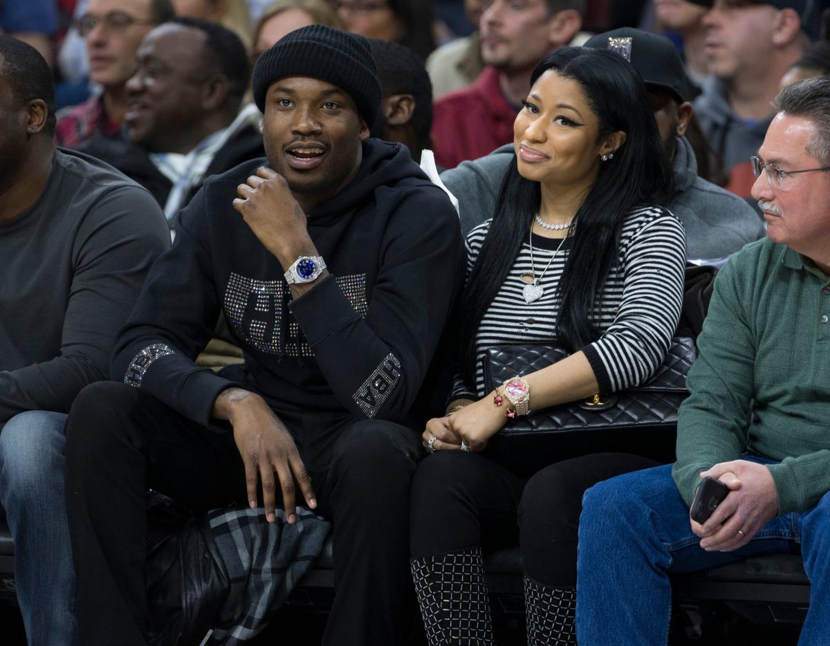 Nicki Minaj Kenneth Petty Fight With Ex Meek Mill at LA Store